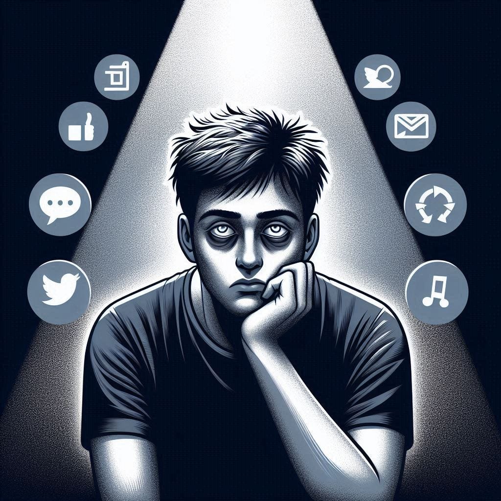 social media destruction. Stay Focused