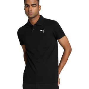 Puma Men’s Slim Fit Cotton Essential Polo T-Shirt