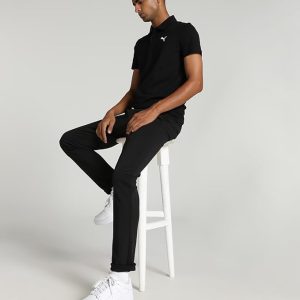 Puma Men’s Slim Fit Cotton Essential Polo T-Shirt