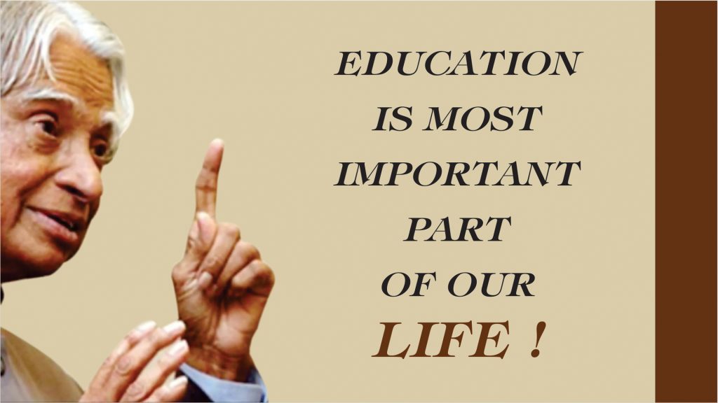 education is most important part
